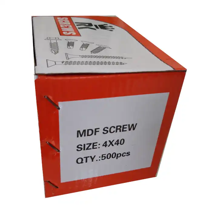 پیچ ام دی اف مدل A4 بسته 500 عددی