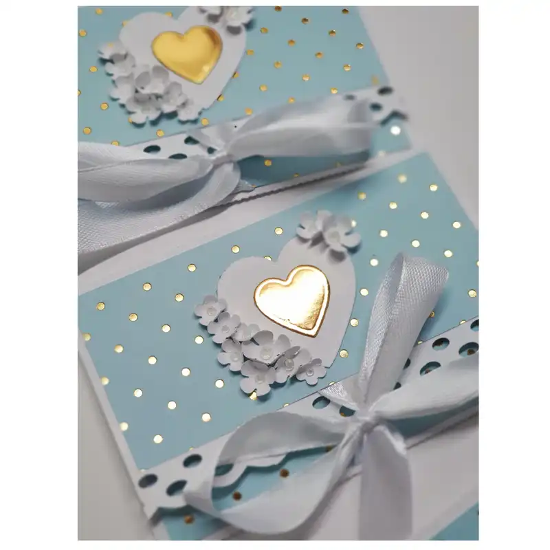 پاکت هدیه مدل پاکت سکه مدل قلب 3عددی