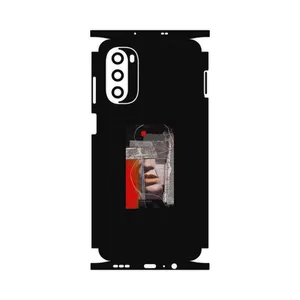 MAHOOT Collage of Mouth-FullSkin Cover Sticker for Motorola Moto G52