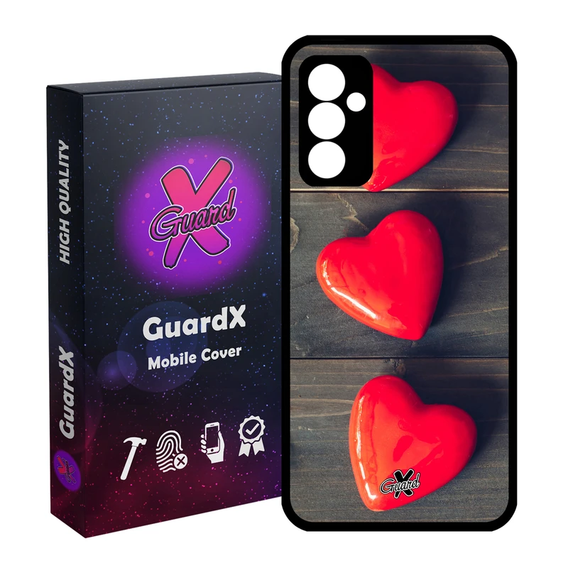 کاور گارد ایکس طرح Love مدل Glass10181 مناسب برای گوشی موبایل سامسونگ Galaxy A15 4G / A15 5G