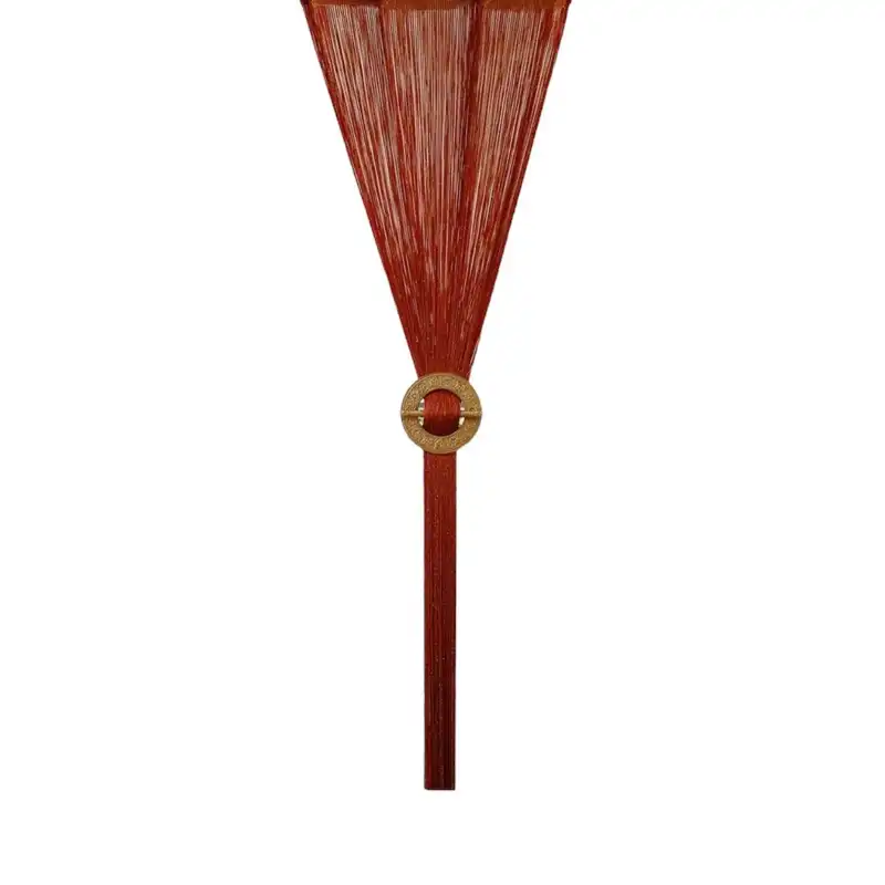 پرده ریشه ای طرح ساده مدل TW-P01سایز 200x95 سانتی متر