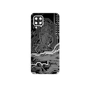 MAHOOT Black_Printed_Circuit_Board Cover Sticker for Samsung Galaxy F22