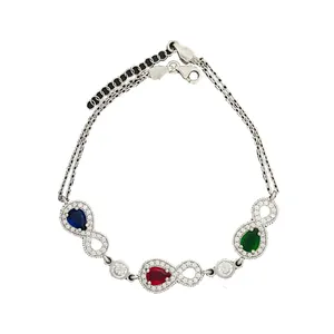 دستبند نقره زنانه مدل 734580