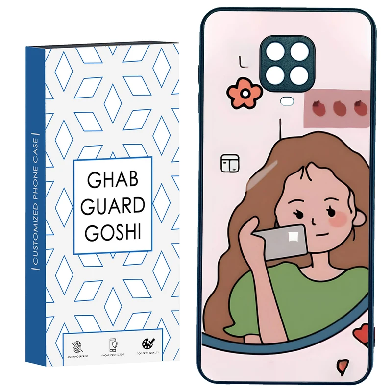 کاور قاب گارد گوشی طرح دخترانه  کد TPU-005 مناسب برای گوشی موبایل شیائومی Redmi Note 9 pro / Note 9s