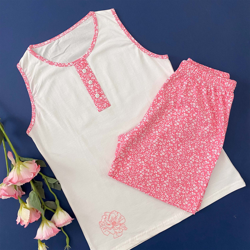 ست تاپ و شلوارک زنانه مدل 2536