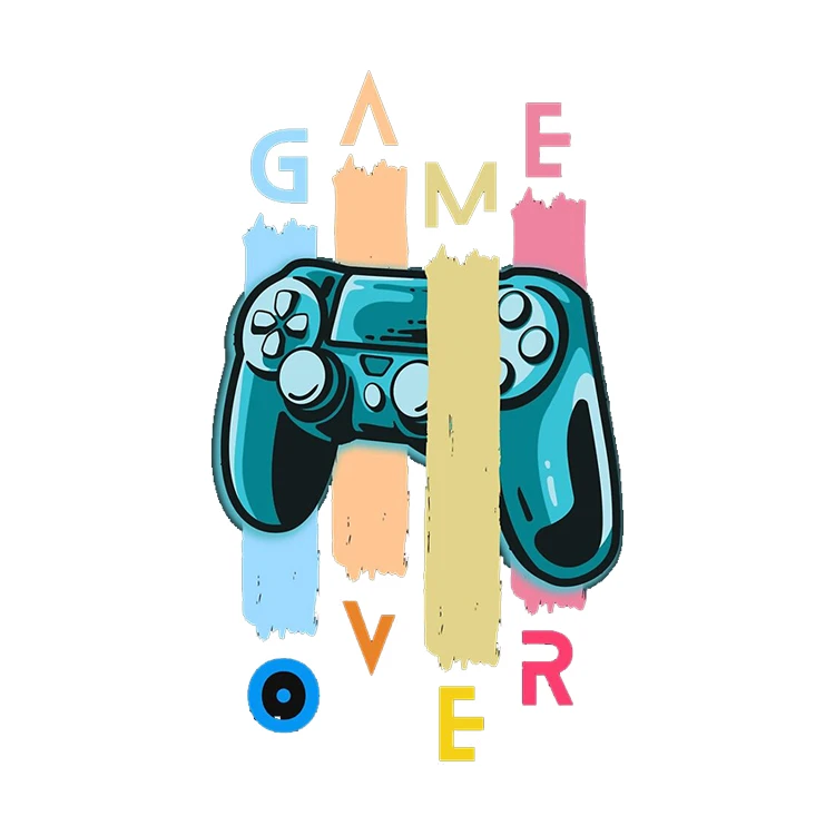 استیکر پارچه و لباس پاد آفرین مدل گیمر کد 273