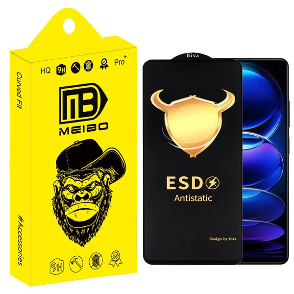 محافظ صفحه نمایش میبو مدل Biva Antistatic Pro مناسب برای گوشی موبایل شیائومی Redmi Note 12 Pro / 12 Pro Plus