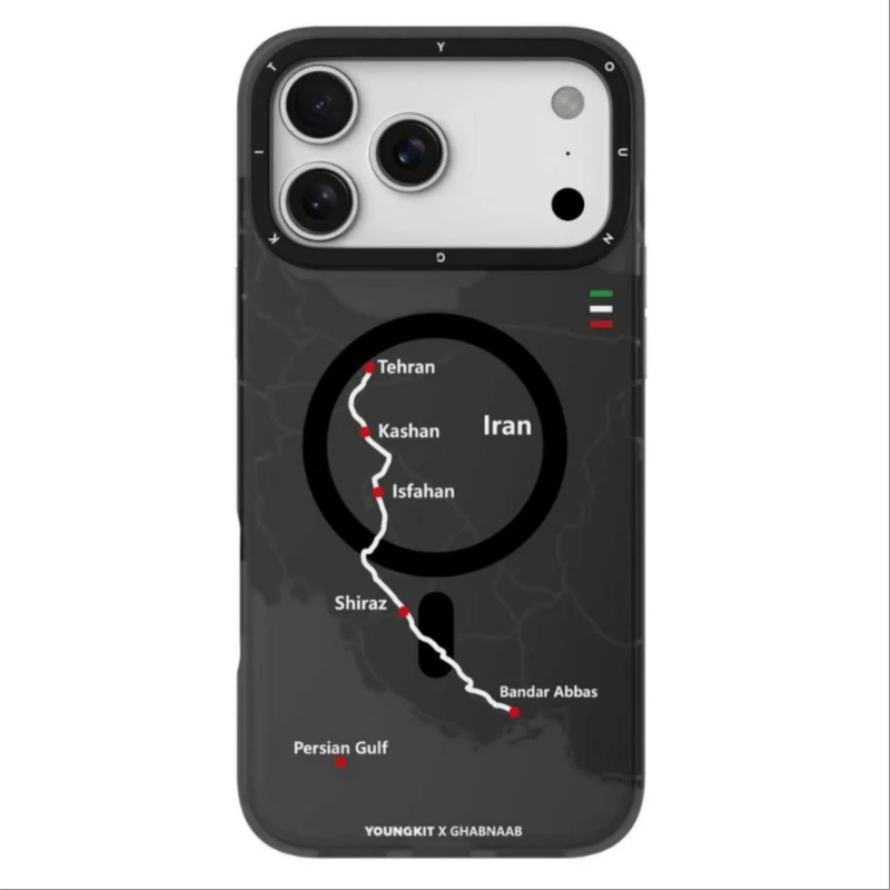 کاور یانگ کیت مدل جاده ایران مناسب برای گوشی موبایل اپل Iphone 16 Pro Max