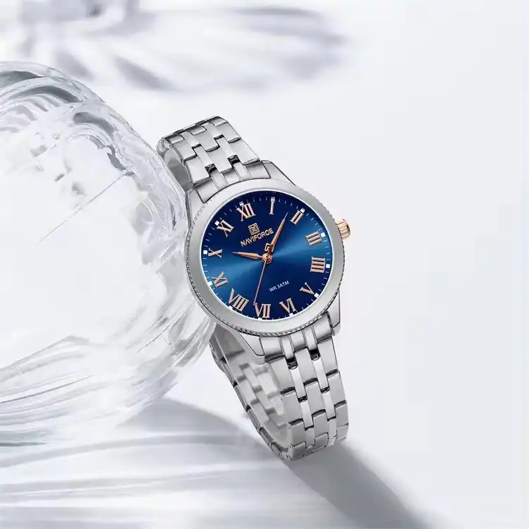 ساعت مچی عقربه ای زنانه نیوی فورس مدل NF5032SDBES