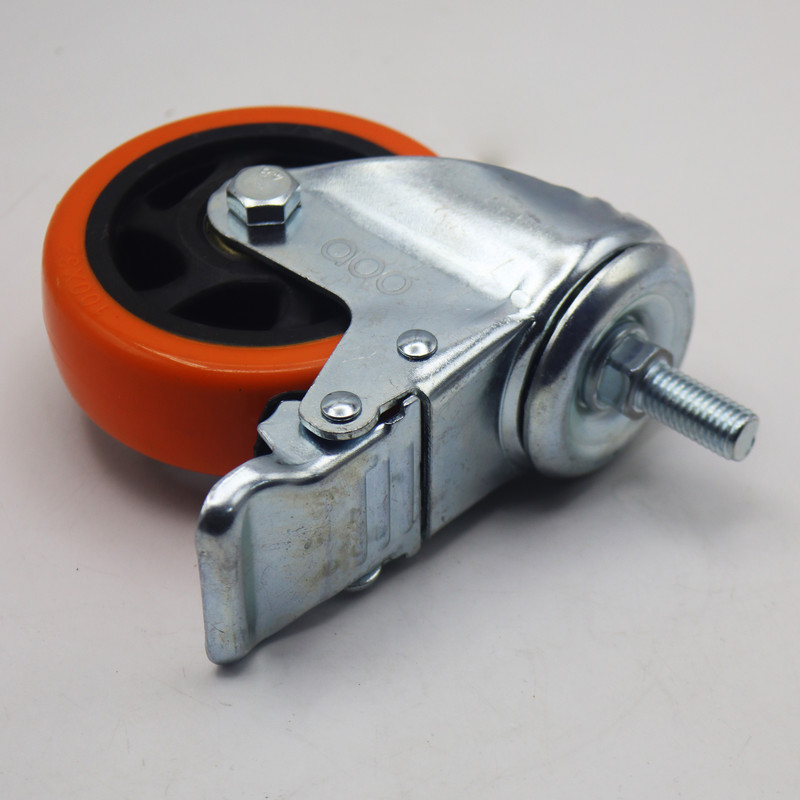 چرخ گردان آبو مدل ترمز دار کد YPT-PHICHI-100*32MM
