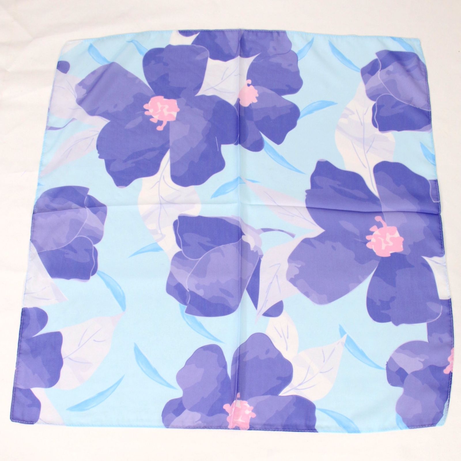 دستمال سر و گردن زنانه مدل نخی بهاری طرح آبرنگی کد ana-2522 - - 4