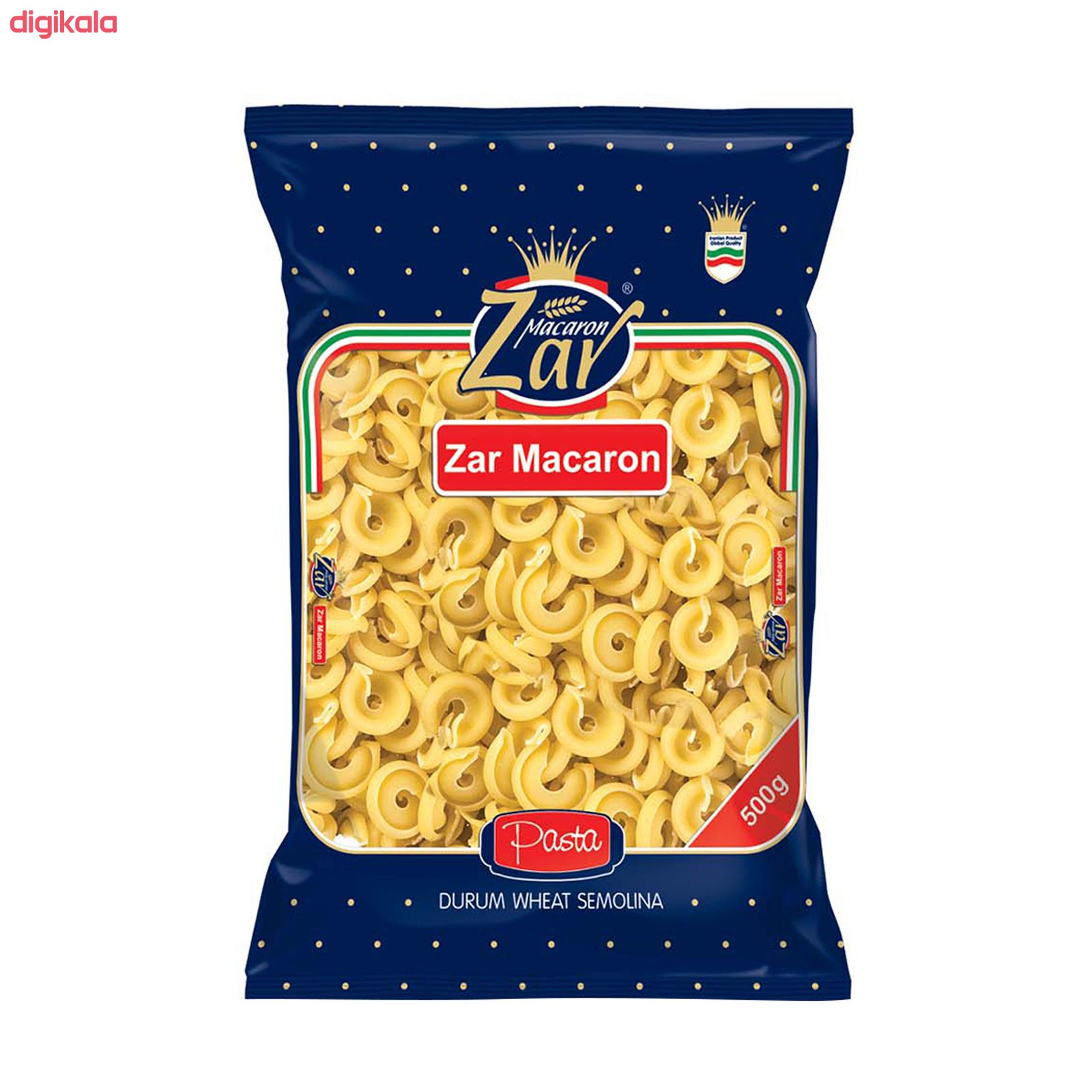 ماکارونی دیسک زر ماکارون مقدار 500 گرم main 1 2