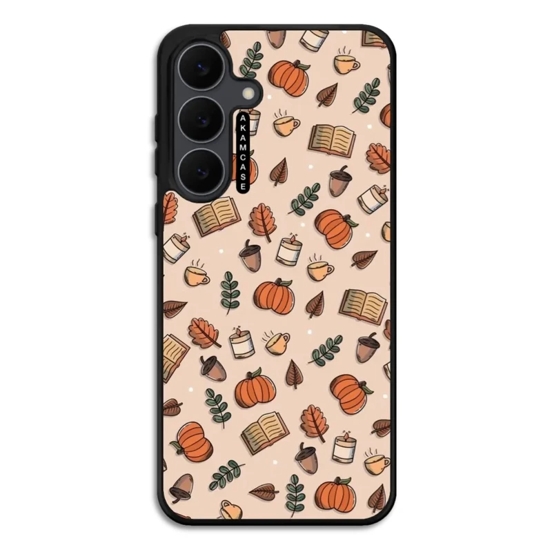 کاور آکام مدل AMC-WSGS25FE-PUMPKIN-7 مناسب برای گوشی موبایل سامسونگ Galaxy S25 FE