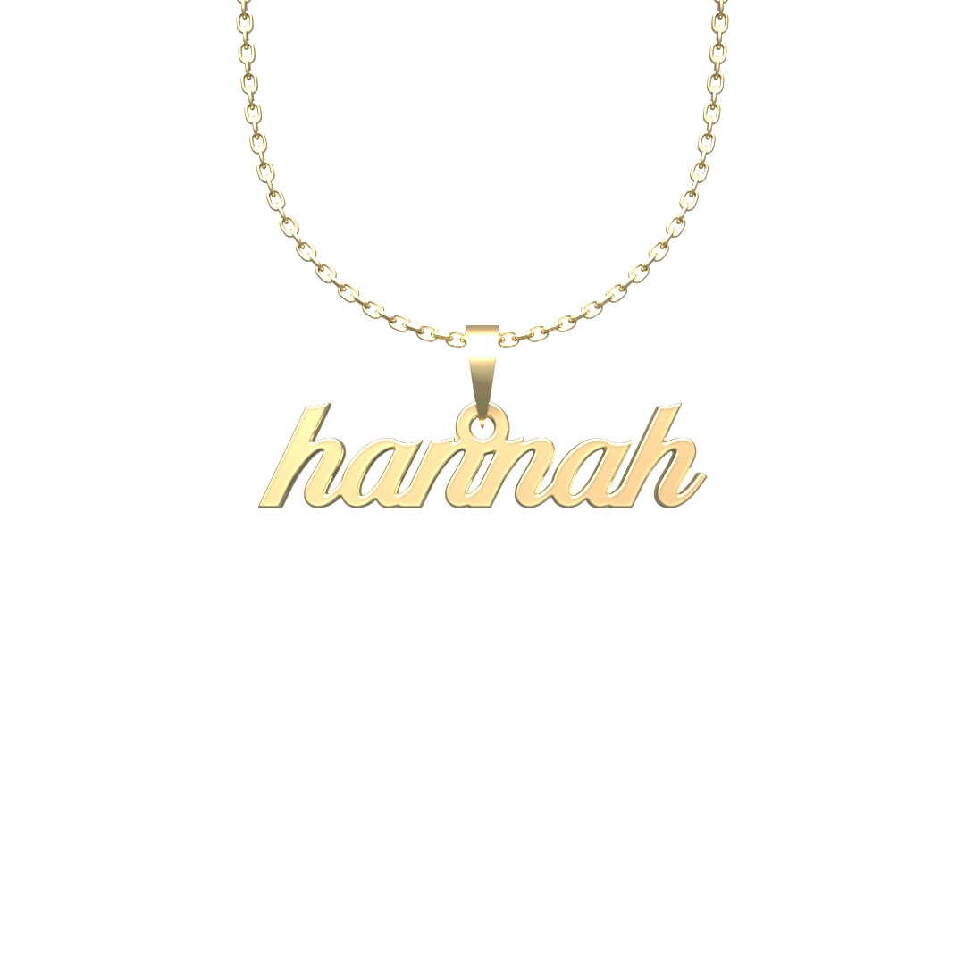 گردنبند طلا 18 عیار زنانه مدوپد مدل Hannah گردنبند طلا 18 عیار زنانه مدوپد مدل Hannah