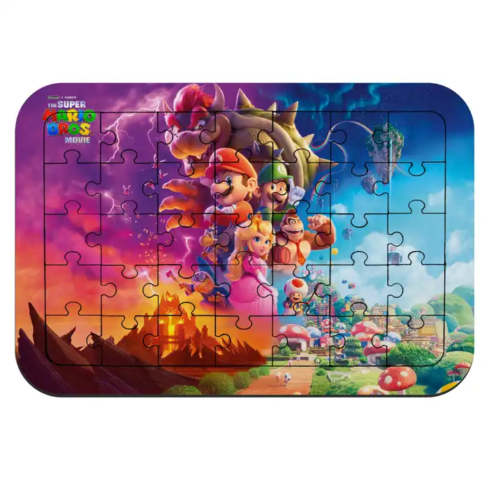 پازل 35 تکه طرح انیمیشن برادران سوپر ماریو کد NI2367