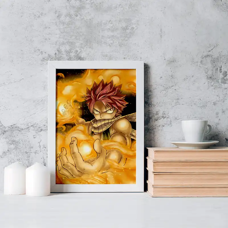 تابلو خندالو مدل ناتسو انیمه فری تیل کد 16471