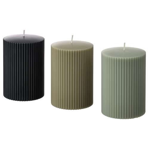 شمع معطر ایکیا مدل GLASBJORK کد 305 بسته 3 عددی