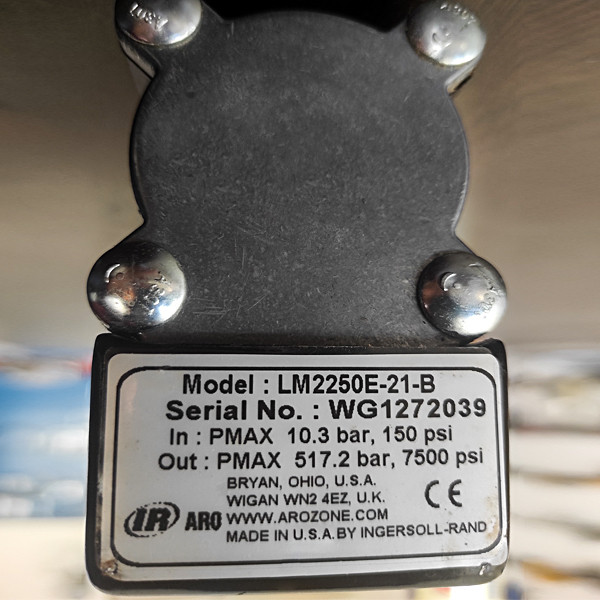 پمپ گریس بادی اینگرسولرند آرو مدل WG1272039