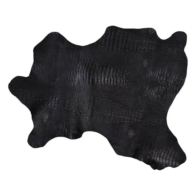 چرم طبیعی مدل بزی کورکودیل کد 02G010C