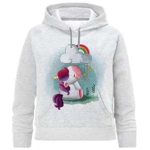 هودی دخترانه مدل تکشاخ F893