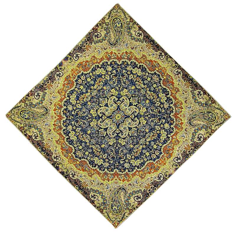 رومیزی ترمه مدل دیبا کد BL92