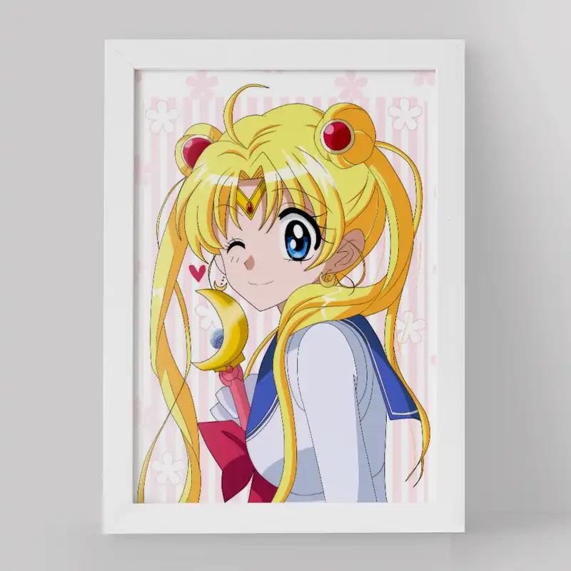 تابلو خندالو مدل اوساگی تسوکینو انیمه سیلور مون Sailor Moon کد 17435