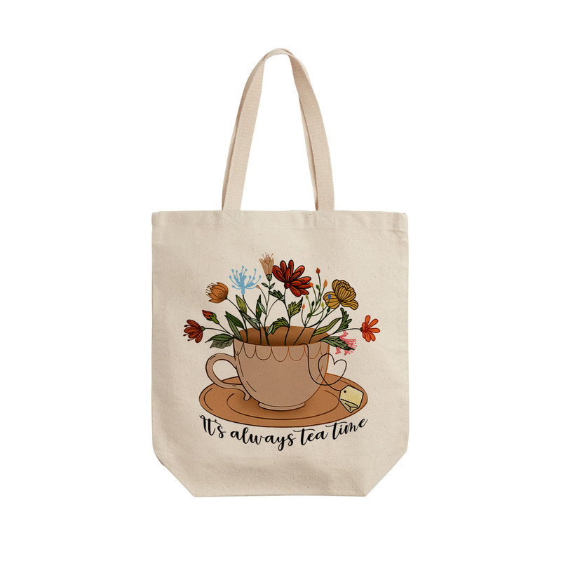 ساک خرید ترمه طراحان ایده مدل چای معطر کد cfp1607 - L