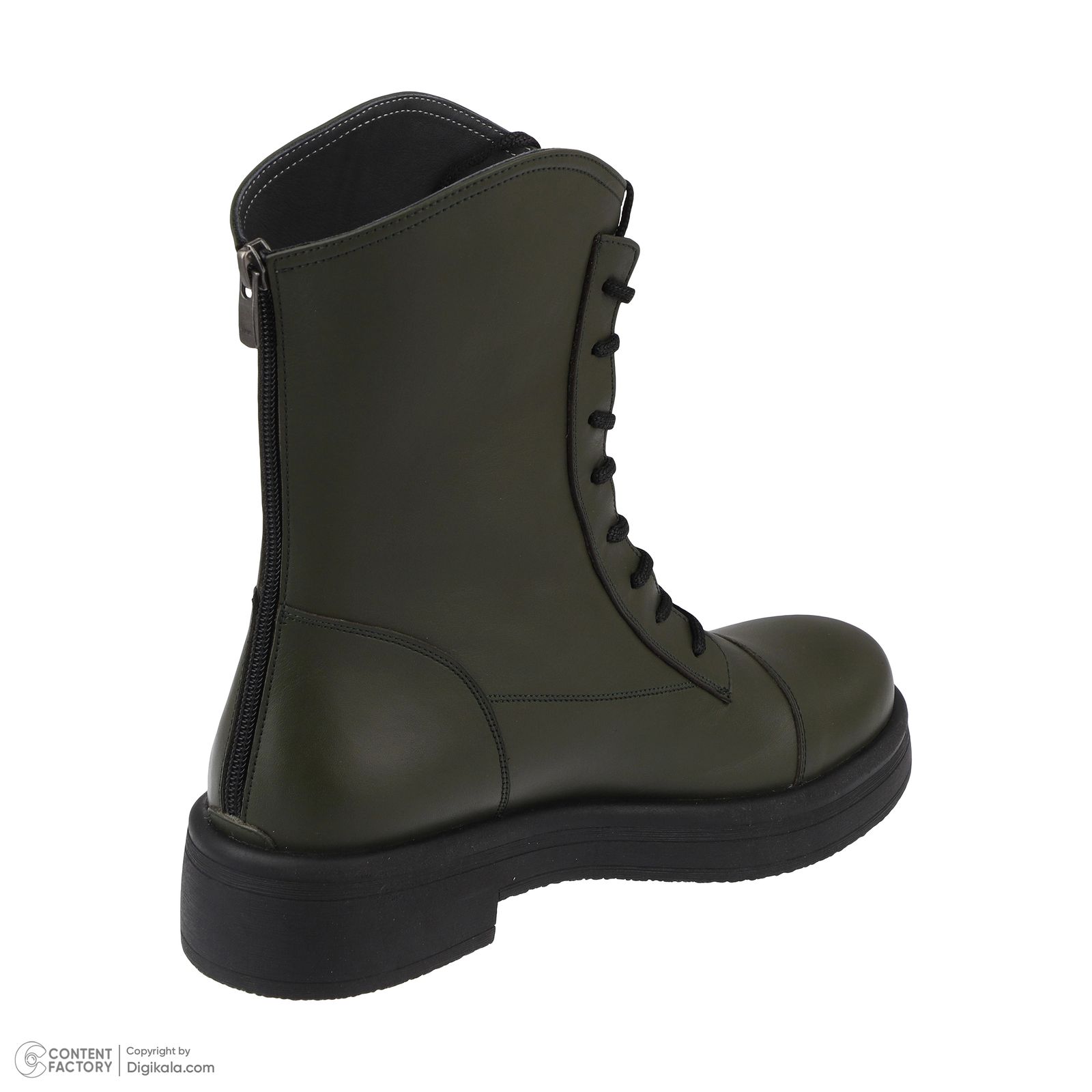 نیم بوت زنانه چرم مشهد مدل J2687-038 - - 4