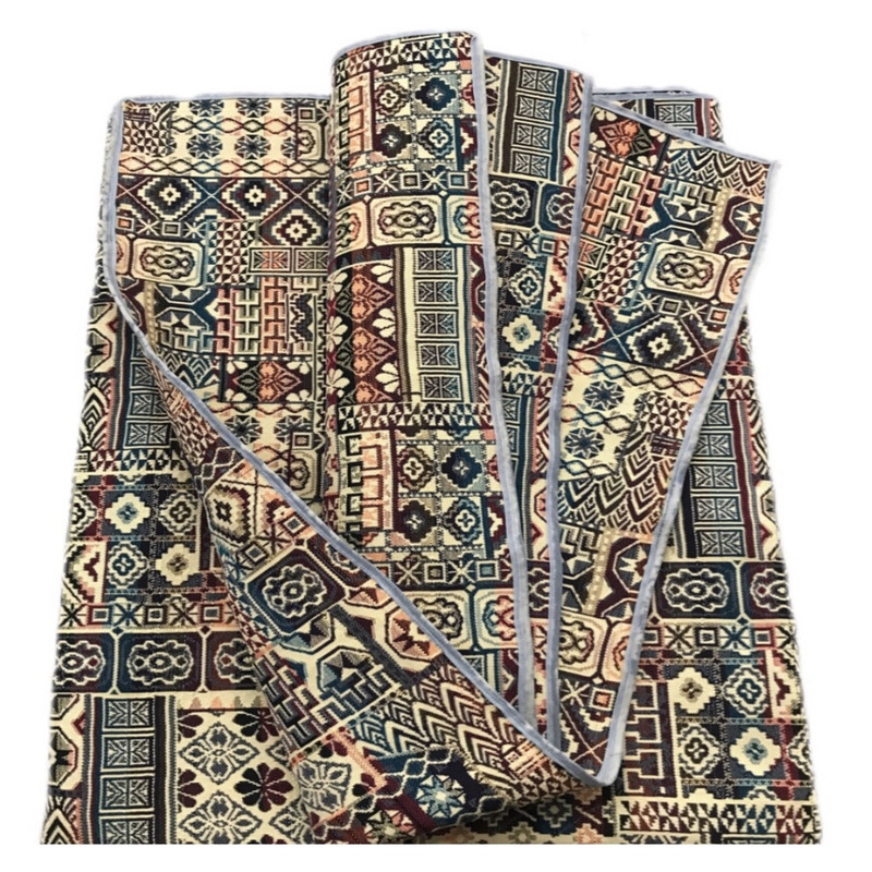 زیر سفره 6 نفره مدل ترکمن طرح 2 رو کد 02