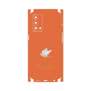 MAHOOT Minimalist origami bird-FullSkin Cover Sticker for Realme GT Master