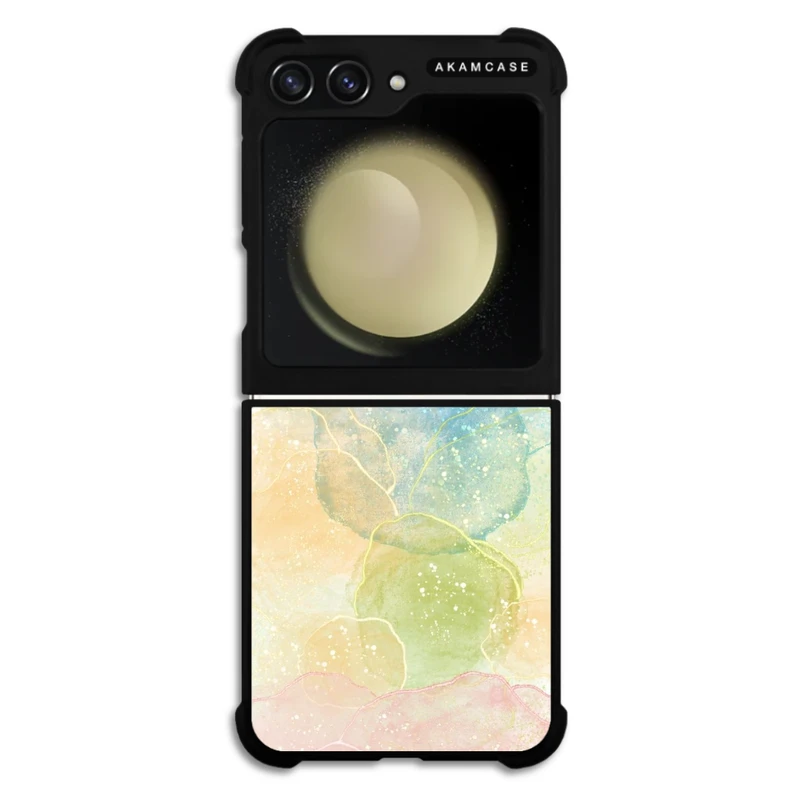کاور آکام مدل AMC-WSGZFLIP5-WATER COLOR-18 مناسب برای گوشی موبایل سامسونگ Galaxy Z Flip 5