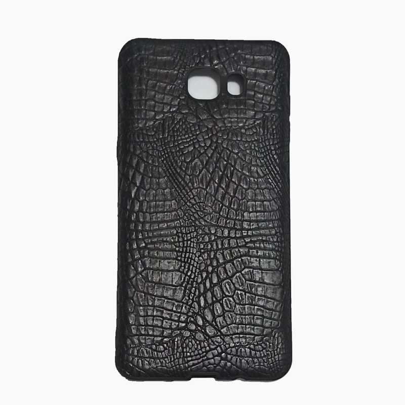 کاور مدل چرمی کروکودیل مناسب برای گوشی موبایل سامسونگ C9 Pro