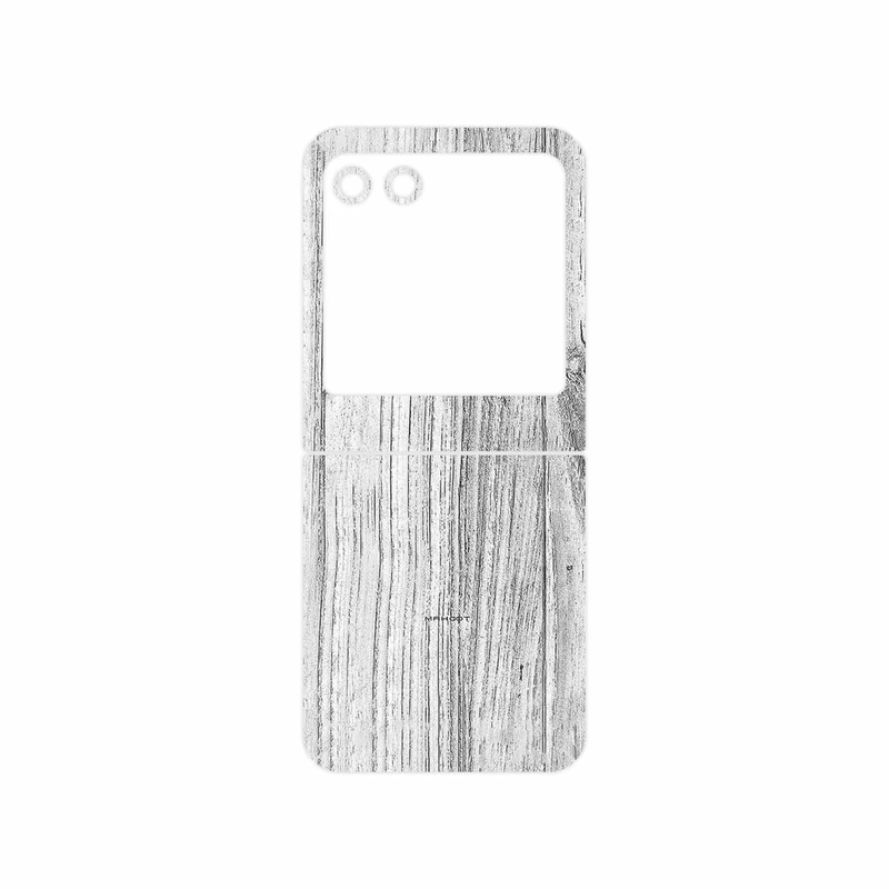 برچسب پوششی ماهوت مدل White_Wood مناسب برای گوشی موبایل موتورولا Razr 40 Ultra