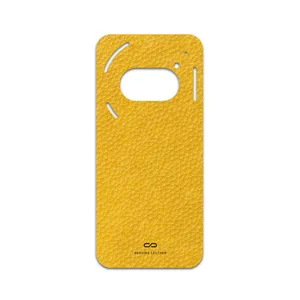 MAHOOT Mustard-Leather Cover Sticker for Nothing Phone 2a