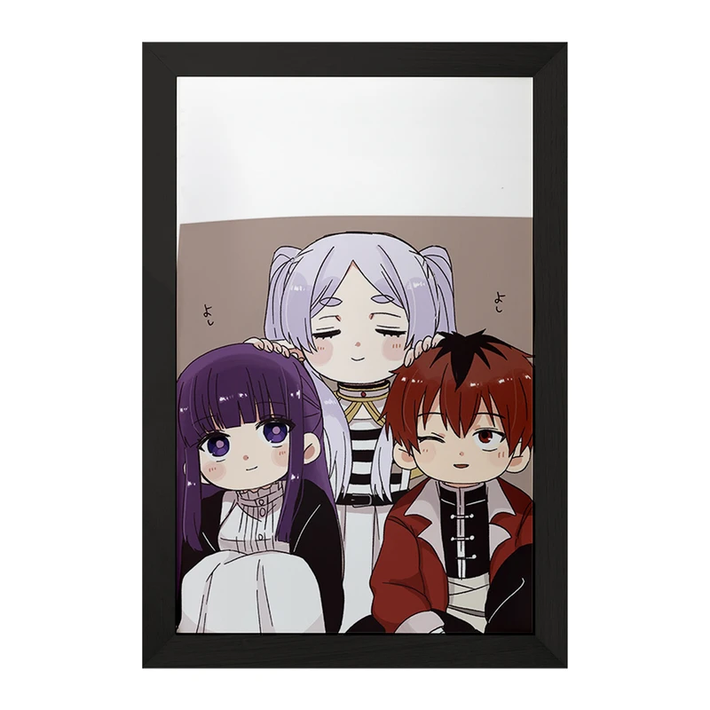 تابلو خندالو مدل اشتارک، فریرن و فرن انیمه فریرن کد 33883