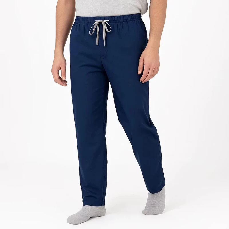 شلوار راحتی مردانه مدل کتان سنگ شور