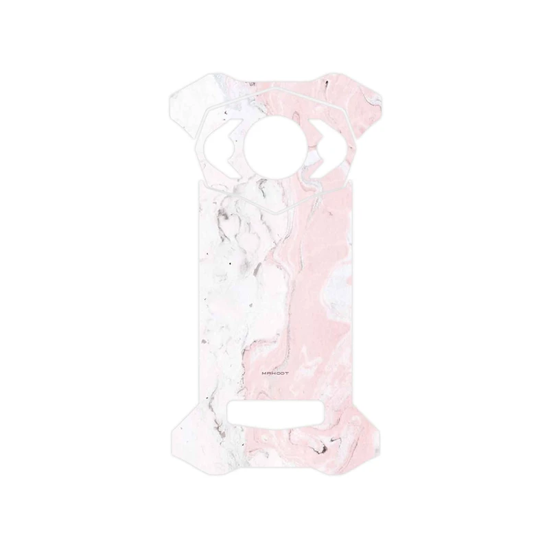 برچسب پوششی ماهوت مدل Blanco_Pink_Marble مناسب برای گوشی موبایل دوجی S98 Pro