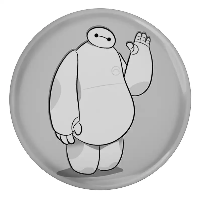 مگنت مدل S13132 طرح کارتون 6 ابر قهرمان