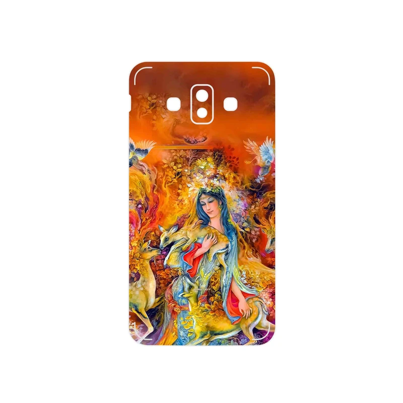 برچسب پوششی ماهوت مدل Persian miniature 2 مناسب برای گوشی موبایل سامسونگ Galaxy J7 Duo
