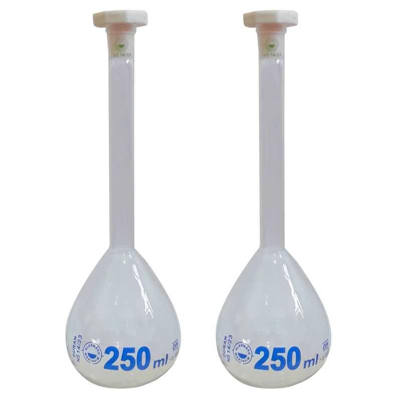 بالن آزمایشگاهی مدل ژوژه ظرفیت 250 میلی لیتر مجموعه 2 عددی