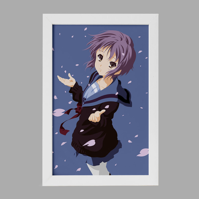 تابلو خندالو مدل یوکی انیمه ناپدید شدن هارومی سوزومیا The Disappearance of Haruhi Suzumiya کد 23118