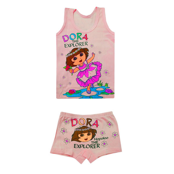 ست تاپ و شورت دخترانه مدل T-2