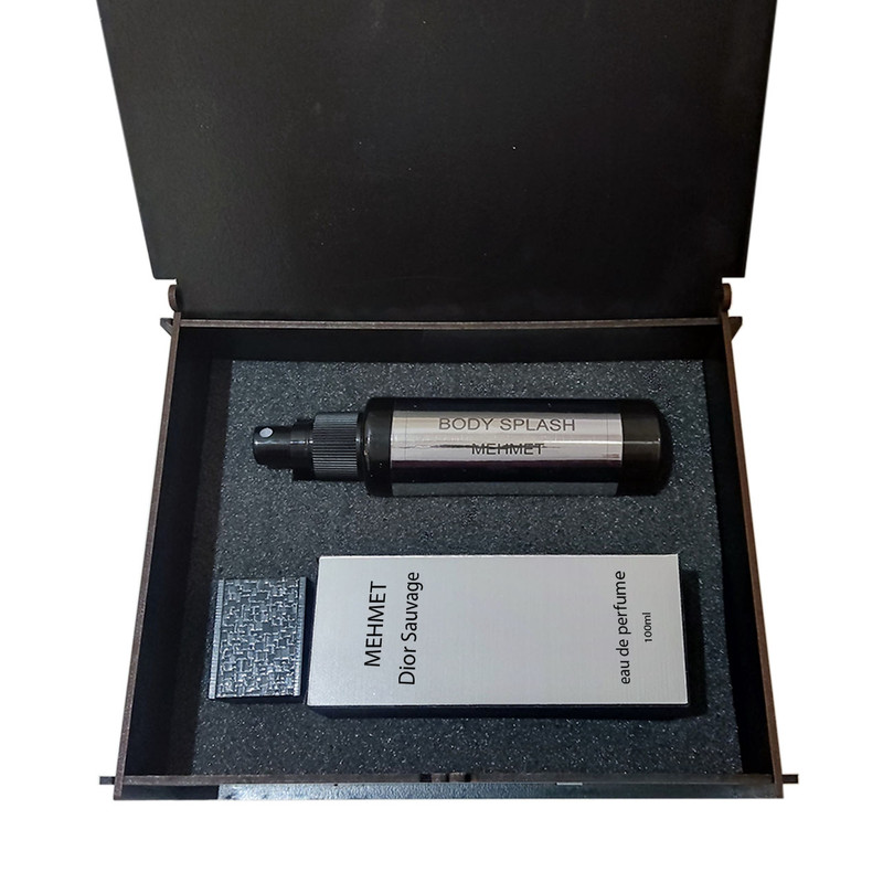 ست ادو پرفیوم مردانه مهمت مدل Dior Sauvage  حجم 100 میلی لیتر