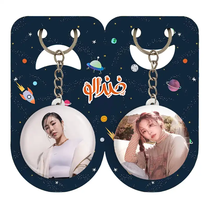 جاکلیدی خندالو مدل ویین گروه مامامو Mamamoo کد 1944219433 مجموعه 2 عددی