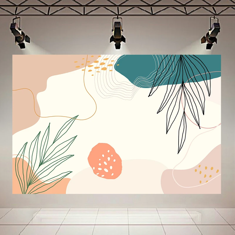  پوستر طرح مخمل مینیمال انتزاعی مدل گیاه (4) کد AR302538