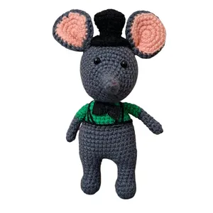 عروسک بافتنی مدل موشی