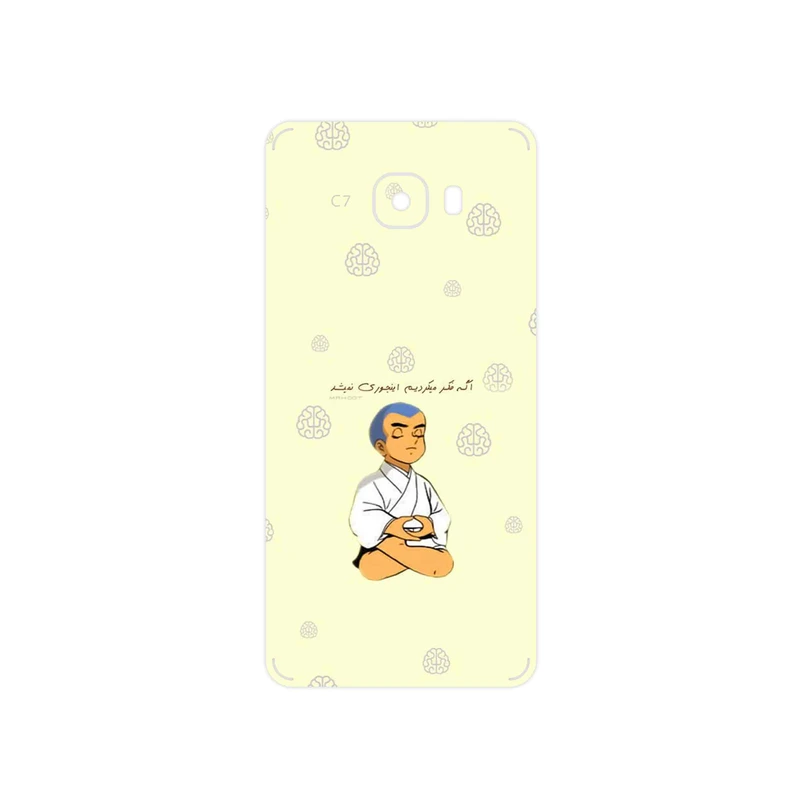 برچسب پوششی ماهوت مدل Ikkyu-san مناسب برای گوشی موبایل سامسونگ Galaxy C7