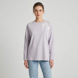سویشرت زنانه بدون کلاه دورس ال سی وایکیکی مدل Floral65