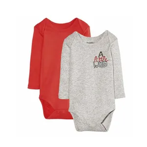 بادی آستین بلند نوزادی لوپیلو کد 1477 مجموعه 2 عددی