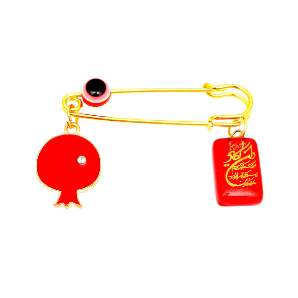 سنجاق سینه دخترانه دلنار گالری مدل انار و ان یکاد